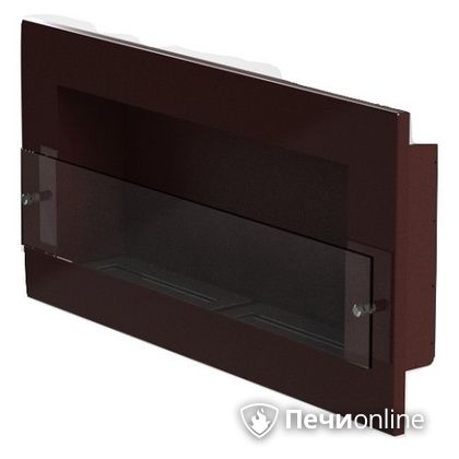 Биокамин ЭкоЛайф Window II Glass black burgundy Арома в Звенигороде